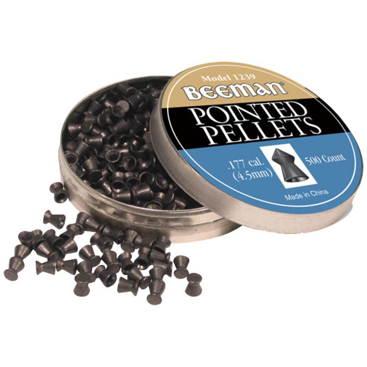 Beeman pellets. 177 pointed - 8. 56gr. 500 pack - image 1