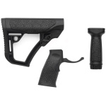 DANIEL DEF. AR15 FURNITURE KIT - BLACK MIL-SPEC