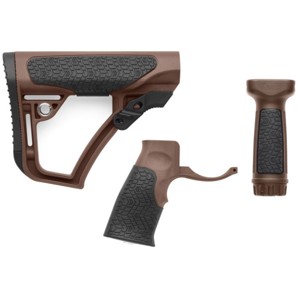 DANIEL DEF. AR15 FURNITURE KIT - BROWN MIL-SPEC