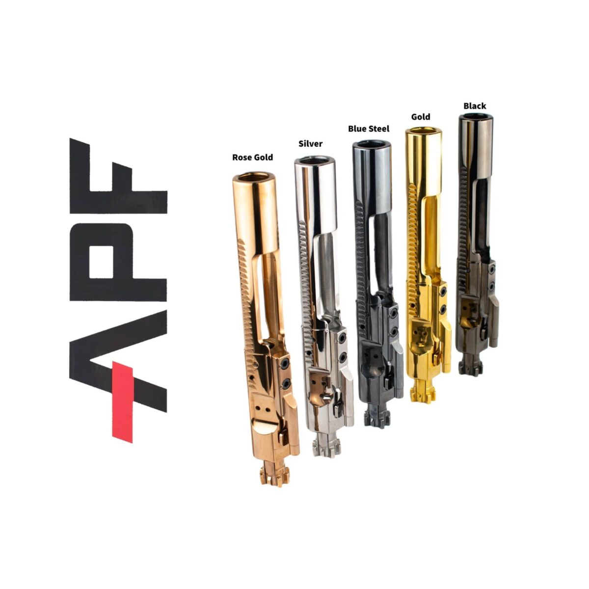 Apf armory m16 bolt carrier group sp4 5. 56/223/300 blk blue steel - image 1