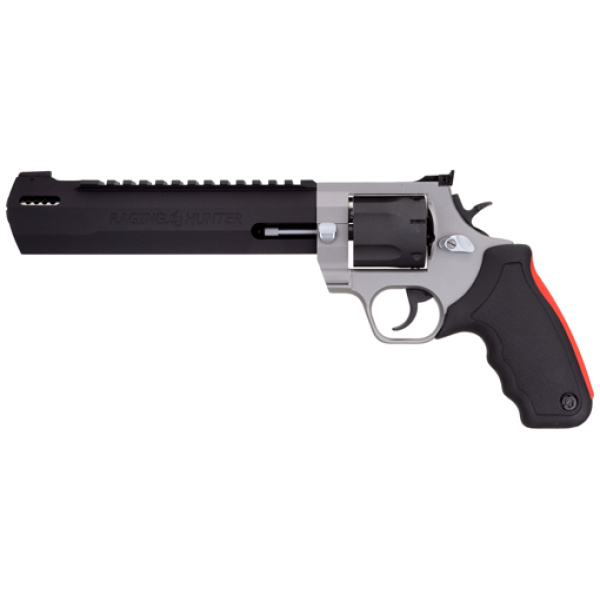 TAURUS RAGING HUNTER 454 CAS - 8 3/8" 5-SHOT TWO/TONE RUBBER