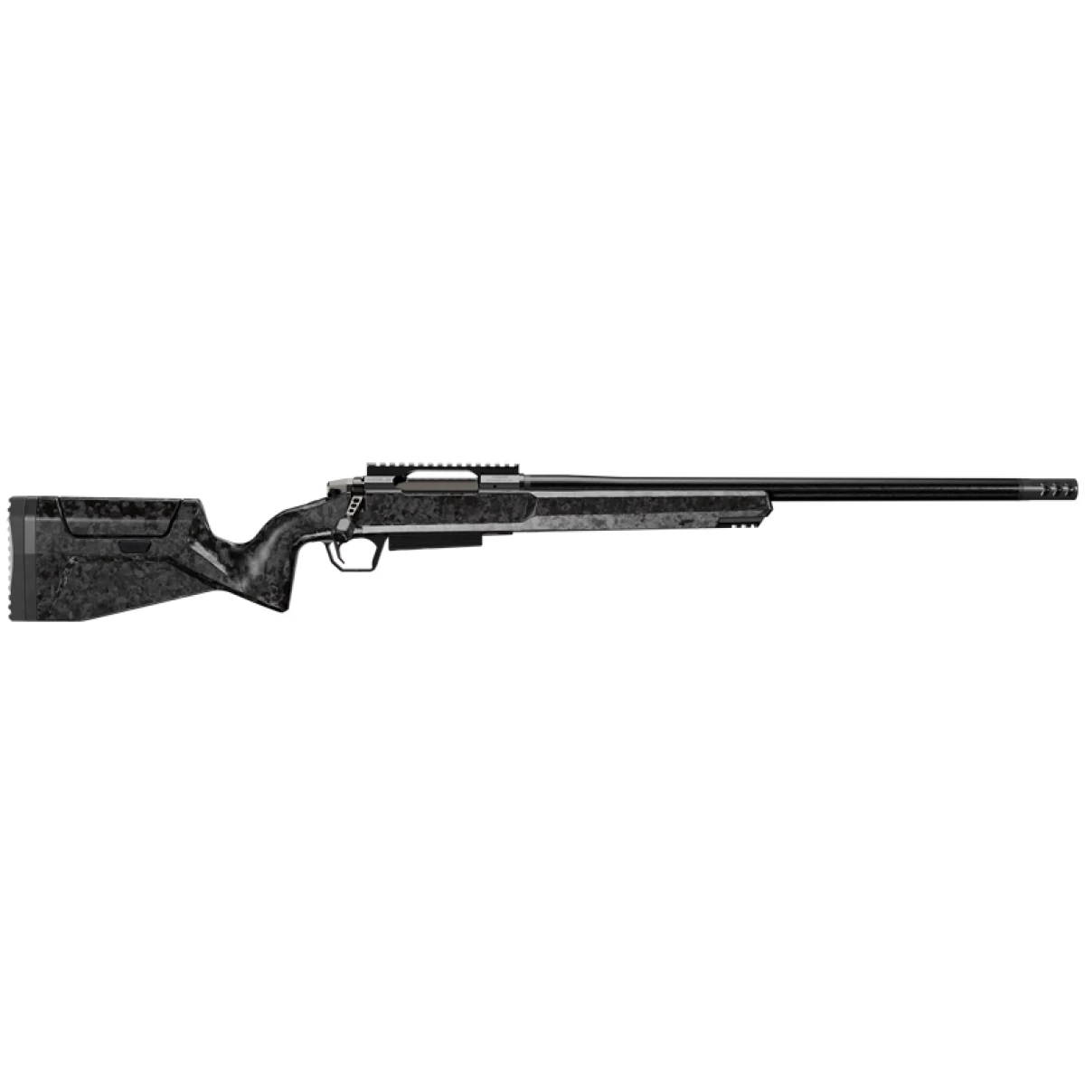Christensen mcr 6. 5prc 22" cf/ - black adj fft cf stock - image 2