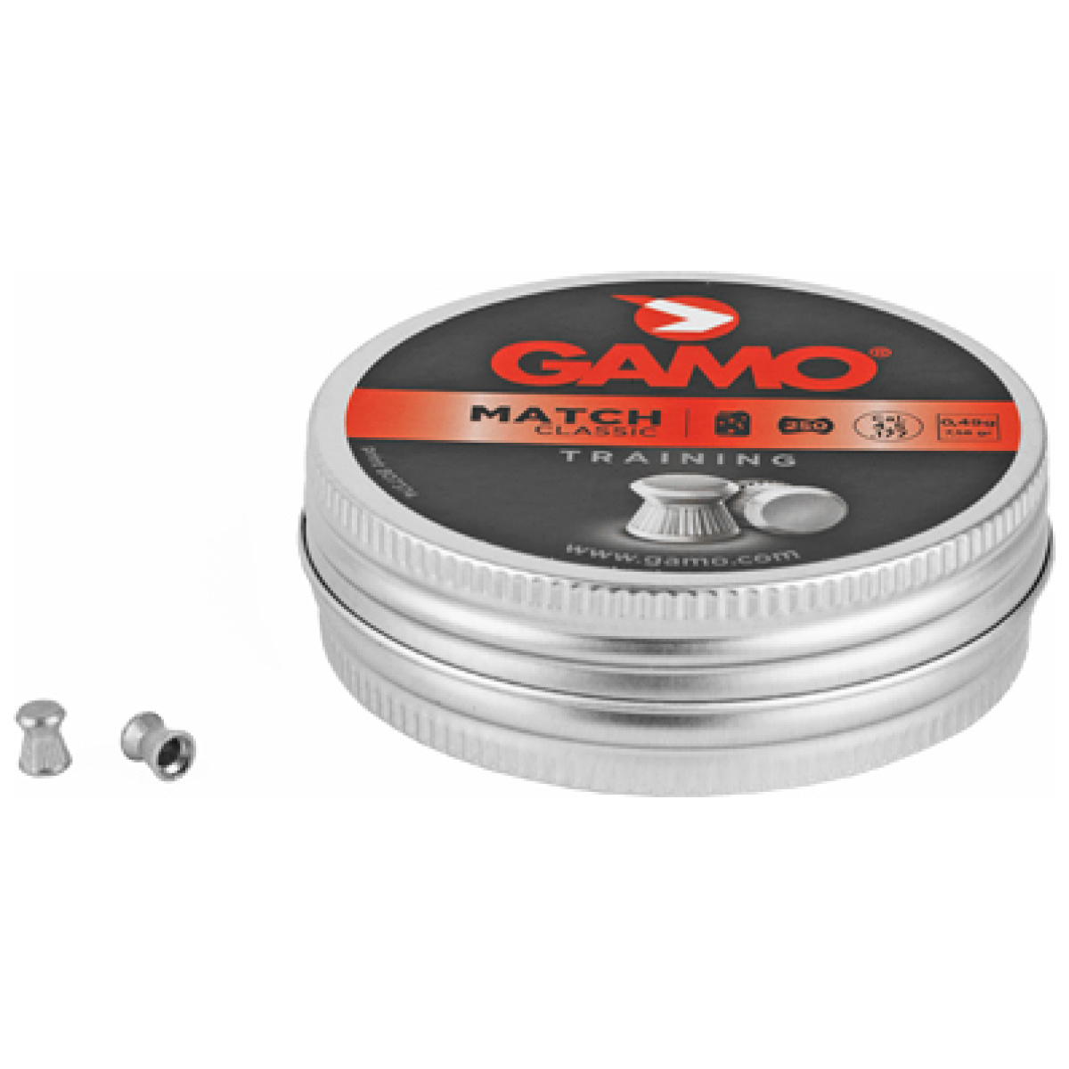 Gamo 250 match pellts flat nose. 177 - image 1
