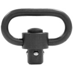 GROVTEC SINGLE HD PUSH BUTTON - SWIVEL BLACK NITRIDE 1.25" 1PK