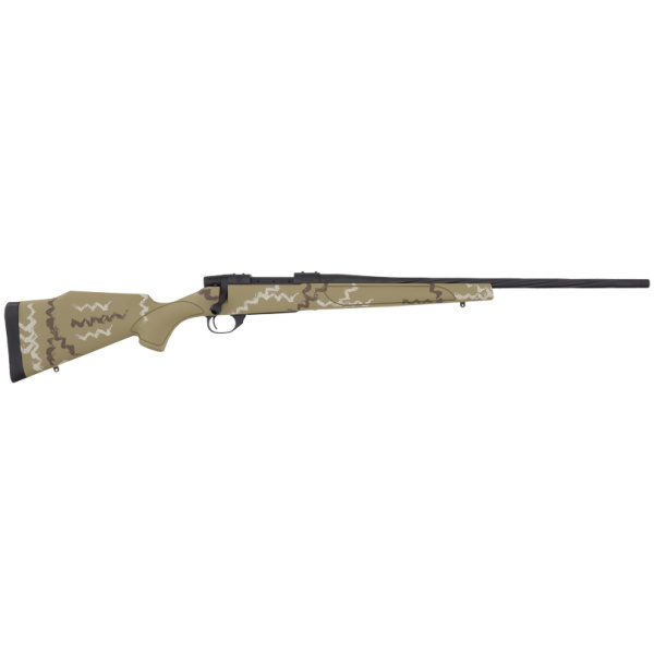 WEATHERBY VANGUARD OUTFITTER - 243 WIN 24" W/MB BLK CERA/BRN
