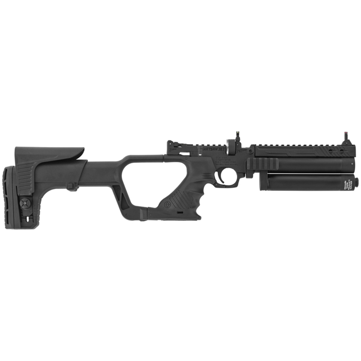 Hg2jet22_together. Jpg - hatsan jet ii. 22 pcp 700 fps - black synthetic 7-shot - hg2jet22 together