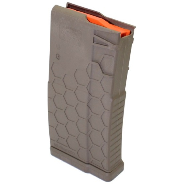 HEXMAG MAGAZINE SR-25 .308 WIN - 20RD FDE POLYMER