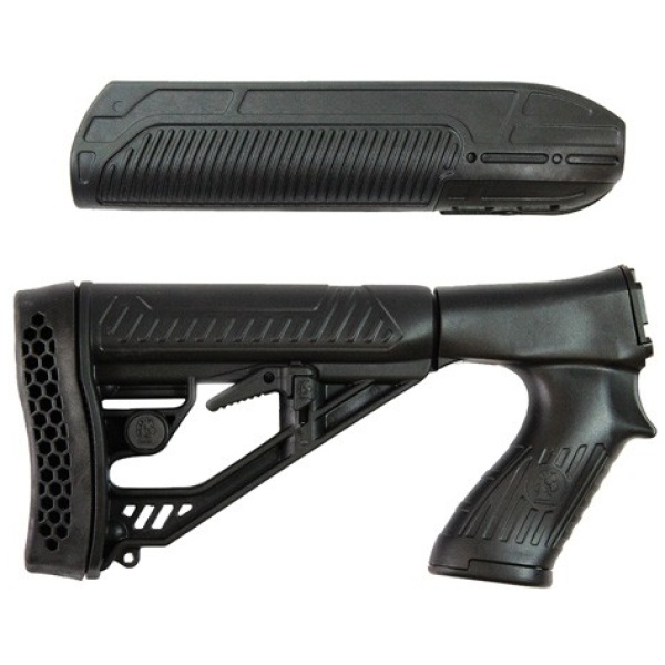 ADAPTIVE TACTICAL FOREARM/STK - KIT REM. 870 12GA BLACK