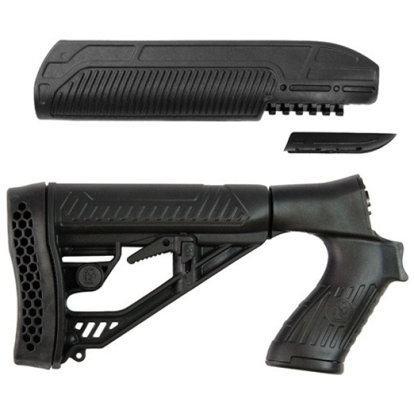 ADAPTIVE TACTICAL FOREARM/STK - MBERG 500/590/88 12GA BLACK