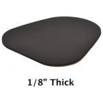 KICK-EEZ CHEEK PROTECTOR 1/8" BLK