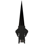 CAA MICRO CONVERSION KIT - BAYONET 4" BLACK