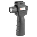 NCSTAR VERT GRIP LIGHT/ RED LASER