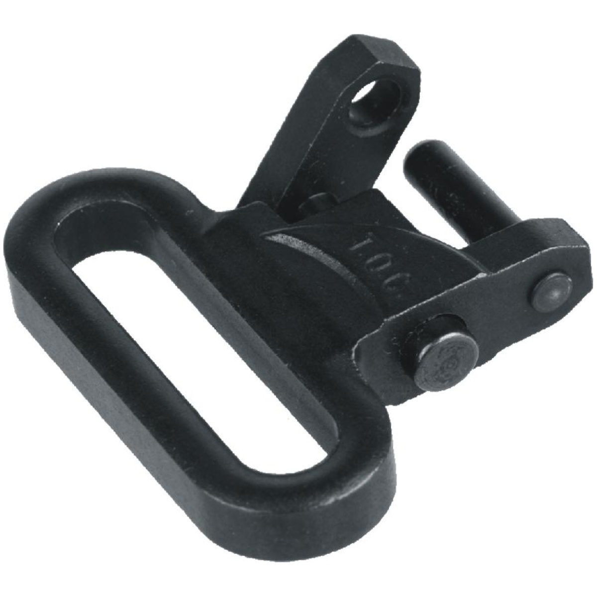 Outdoor connection talon quick release sling swivel - 1" black oxide - image 1