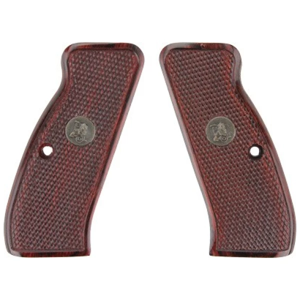 PACHMAYR LAMINATED WOOD GRIPS - CZ 75/85 ROSEWOOD CHECKERED