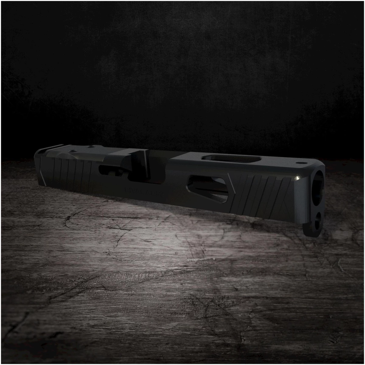 Qlra10g205a. Jpg - rival arms slide for glock model 19 gen3 a1 doc black - qlra10g205a