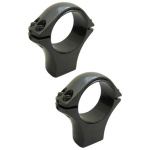 SAKO OPTILOCK RINGS - 1" TUBE LOW BLACK
