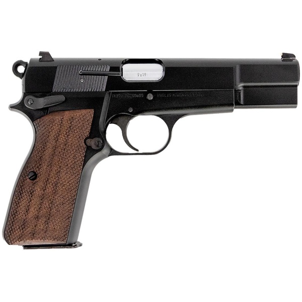 SDS Inglis High Power P-35B Handgun 9mm Luger 15rd Magazines 4.7" Barrel Black Finish
