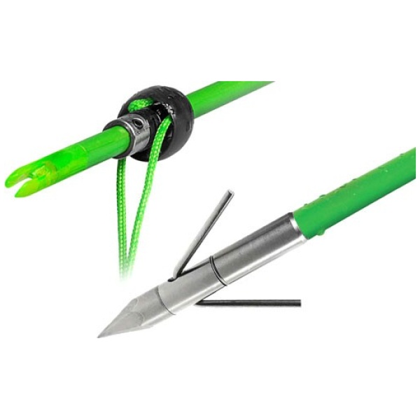 TRUGLO BOWFISHING SPEED SHOT - ARROW W/LUNKER POINT & SLIDE