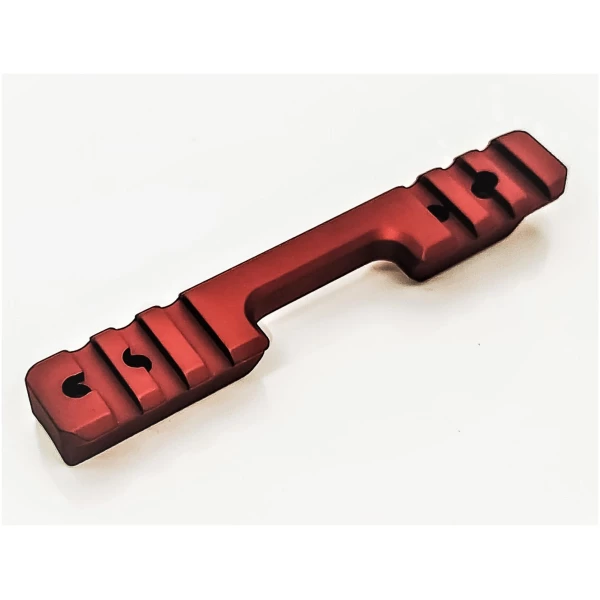 Talley Picatinny Base for Winchester Xpert 22 Rifles STD 0 MOA - RED Anodized