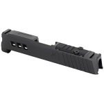 TRUE PRECISION SIG P365XL - SLIDE W/RMS CUT & PLATE BLKDLC