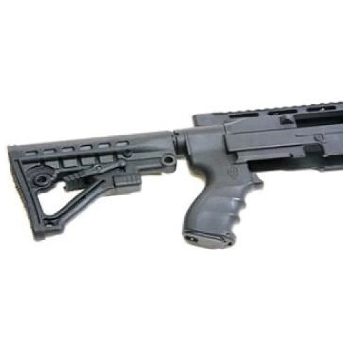 Promag archangel 556 conversion stock for ruger 10/22 - black with extended monolithic rail forend (aa556r-ex) - image 1