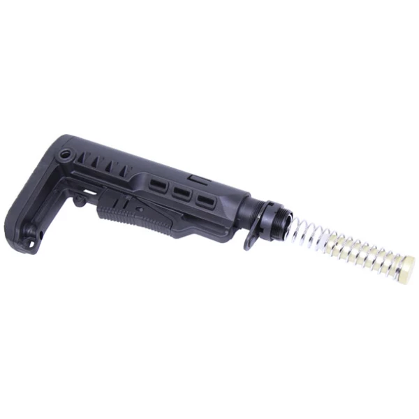 GUNTEC MULTI CAL COLLAPSIBLE - STOCK SET BLACK