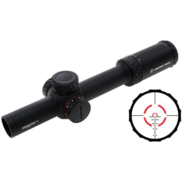 CRIMSON TRACE HARDLINE PRO 1-6X24 30MM COMP