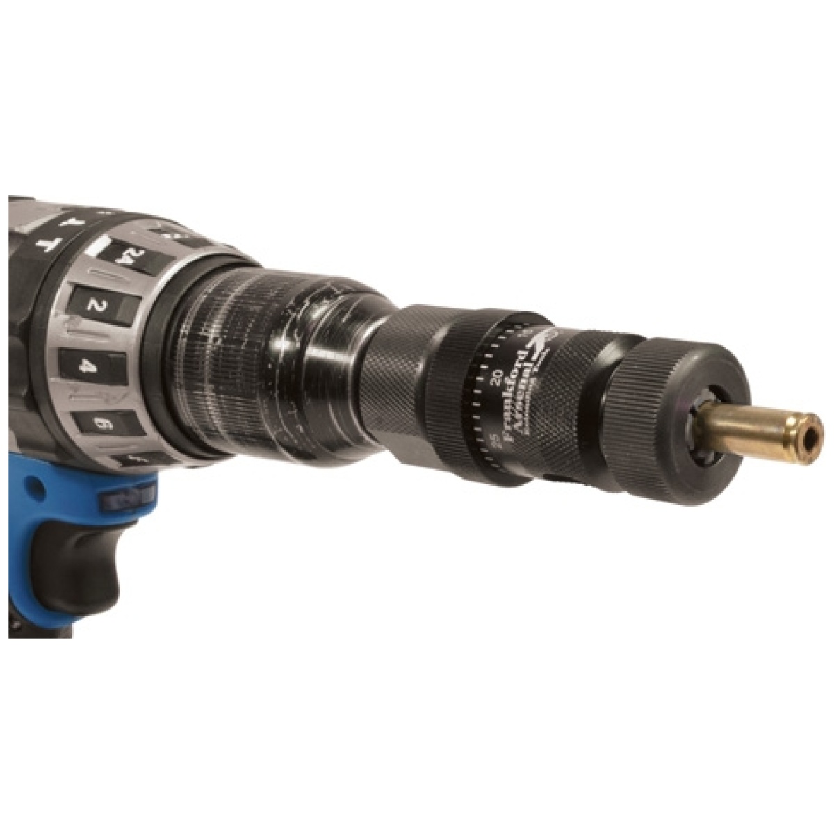 1092514_in-use. Jpg - frankford arsenal platinum - series univ prec case trimmer - 1092514 in use