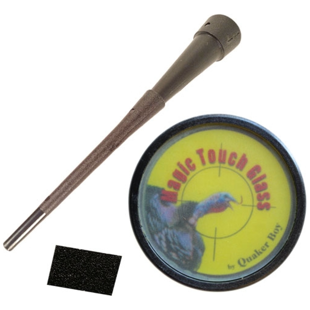 13611_1. Jpg - quaker boy turkey call pot - style magic touch glass - 13611 1