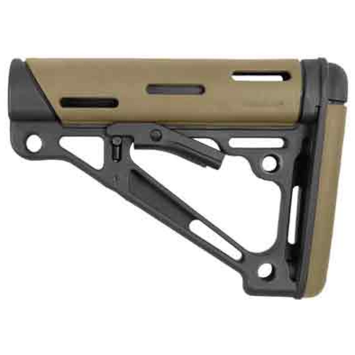 15350. Jpg - hogue ar-15 collapsible stock - fde rubber commercial - 15350