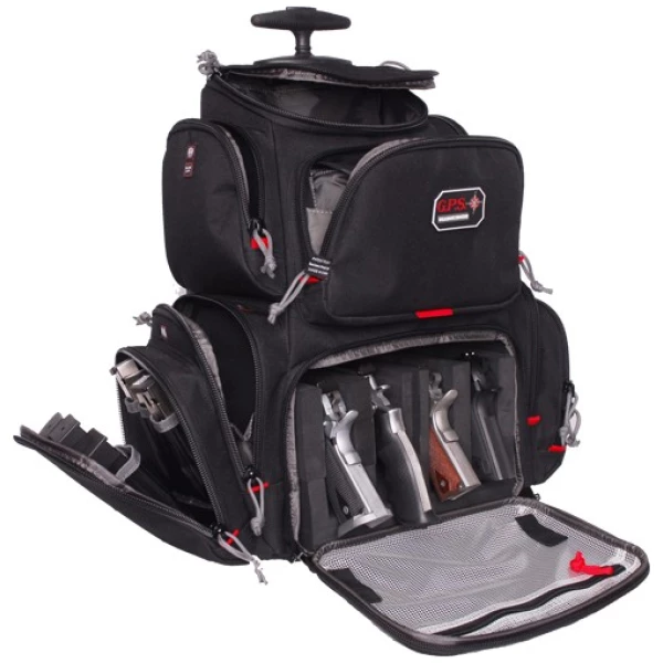 GPS ROLLING HANDGUNNER RANGE - BACKPACK BLACK