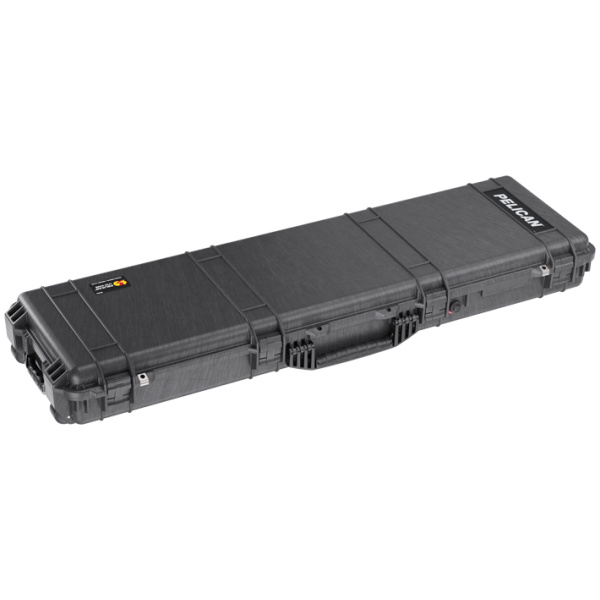 PELICAN 1750 CASE W/ WHEELS - 3 PC FOAM FITS 48" GUNS BLACK