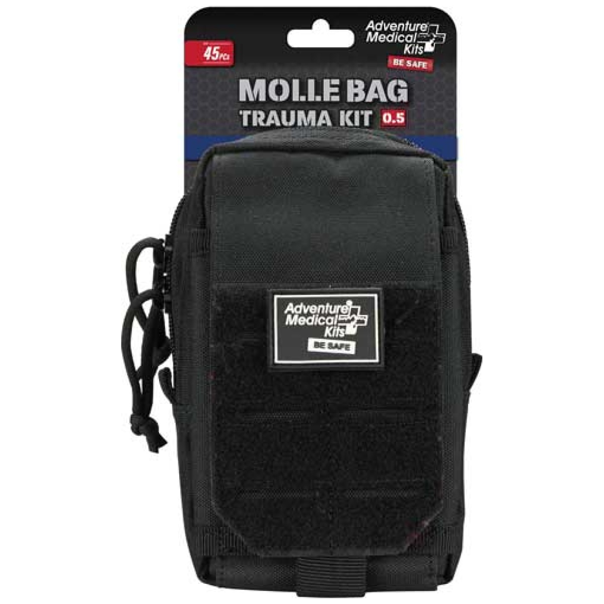 20640301_pkg. Jpg - arb molle bag trauma kit. 5 - black bag 1 person/1 use - 20640301 pkg