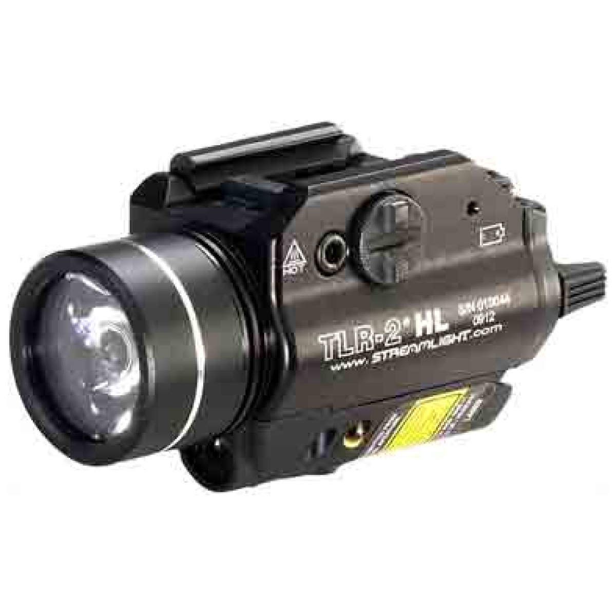 69261. Jpg - streamlight tlr-2 hl led light - with laser rail mounted - 69261