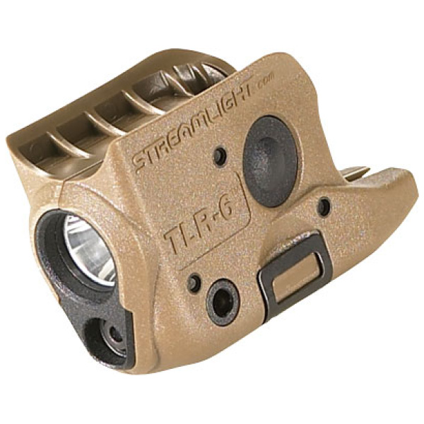 STREAMLIGHT TLR-6 LIGHT/LASER - FOR GLOCK 42/43 FDE BROWN