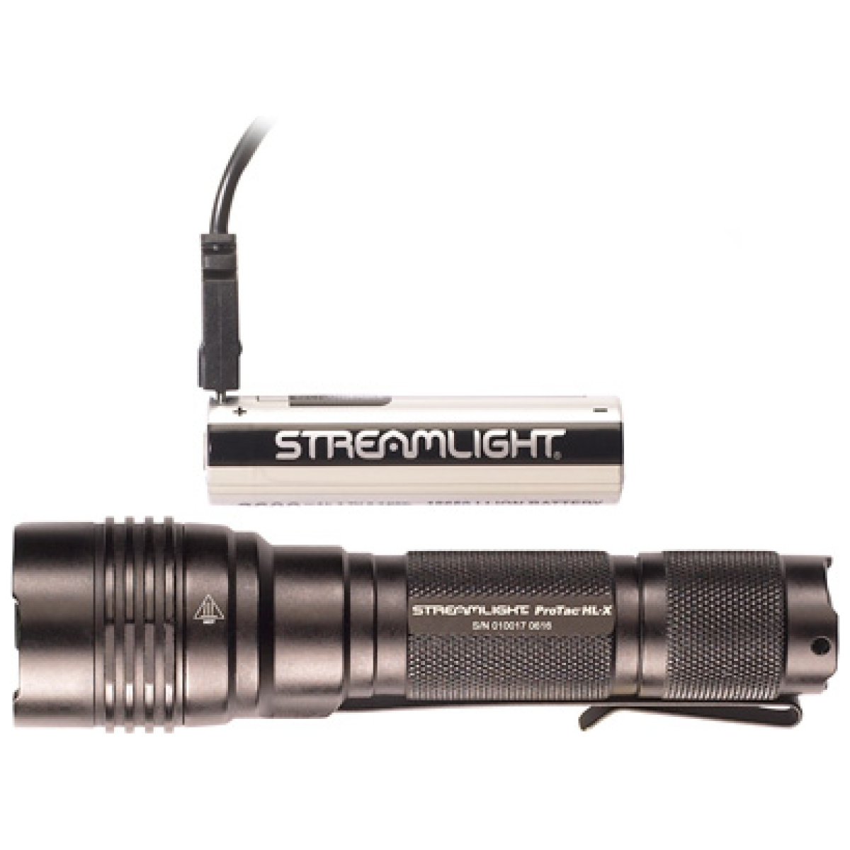 88084. Jpg - streamlight pro-tac hl-x usb - light white led w/ usb cord cp - 88084