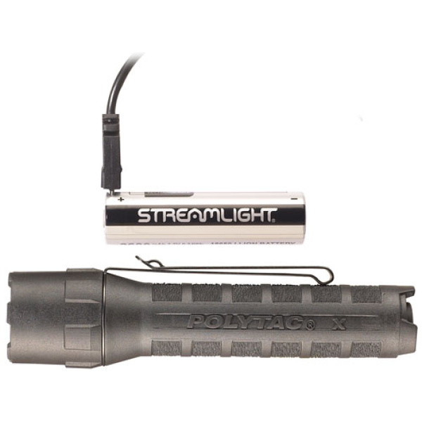 STREAMLIGHT POLY-TAC X USB - LIGHT WHITE LED BLACK