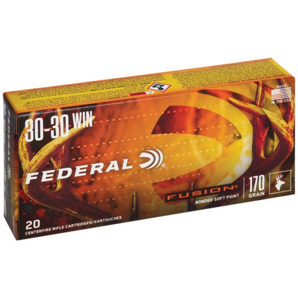 FEDERAL FUSION 30-30 WIN 170GR - FUSION 20RD 10BX/CS