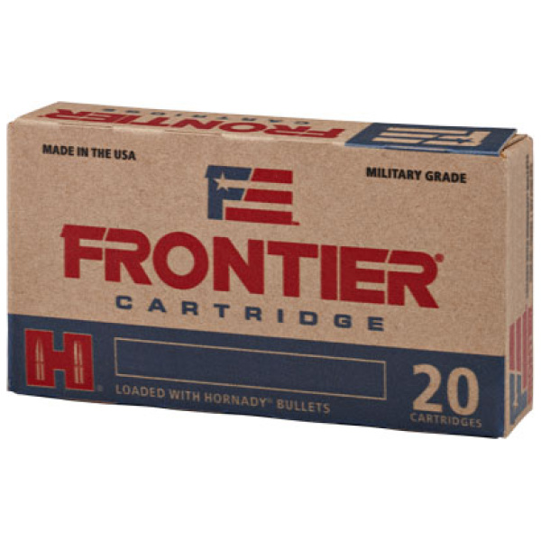 FRONTIER 223 REM 55GR FMJ - 20RD 25BX/CS
