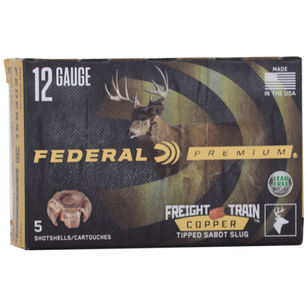FEDERAL FREIGHT TRAIN 12GA 3" - 300GR SABOT 5RD 10BX/CS