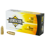 ARMSCOR 9MM 124GR FMJ 50/1000