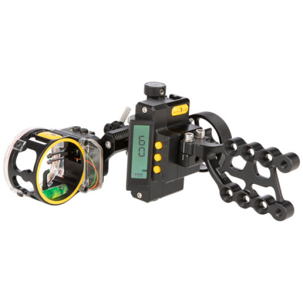 TROPHY RIDGE BOW SIGHT DIGITAL - REACT 3-PIN .019/.010 RH BLACK