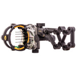 TROPHY RIDGE BOW SIGHT REACT - H5 5-PIN .019 RH BLACK