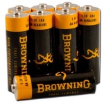 BROWNING ALKALINE BATTERIES - AA 8-PACK