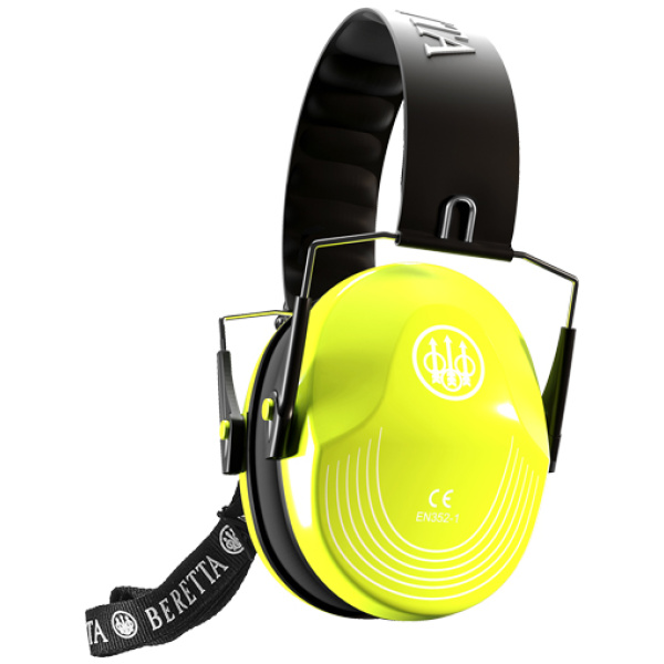 BERETTA SAFETY PRO EARMUFF - YELLOW FLUORESCENT