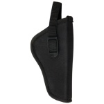 BULLDOG OWB HOLSTER W/ TB RH - PIT BULL NYLON BLACK MED REVOL