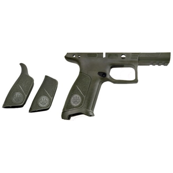 BERETTA FRAME APX OD GREEN - NO FINGER GROOVES POLY