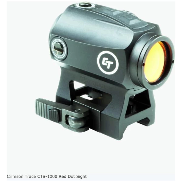 Crimson Trace Compact Tactical Red Dot Sight 1x 2.0MOA Matte