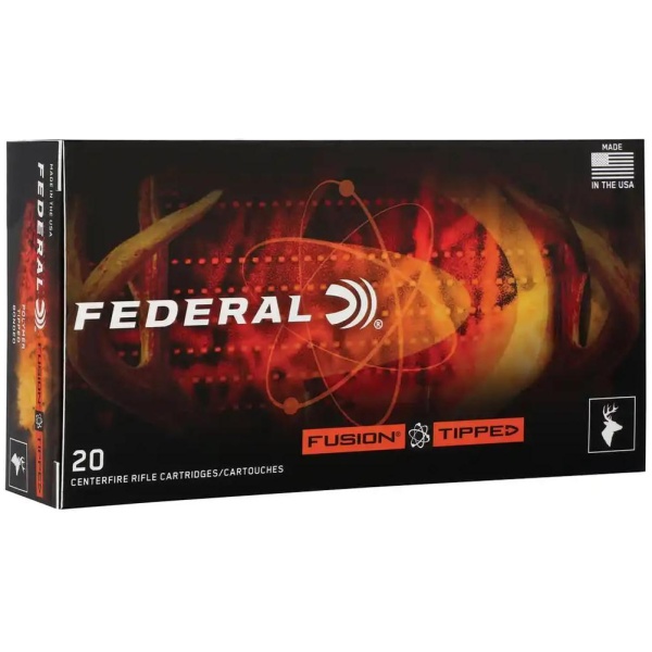 Federal Fusion Tipped Rifle Ammunition 6.5 PRC 140gr PT 2975 fps 20/ct
