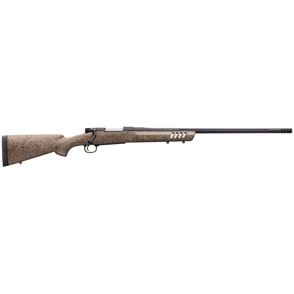 WINCHESTER MODEL 70 LONG RANGE - 6.5CM 24" TAN/BLK W/ MB
